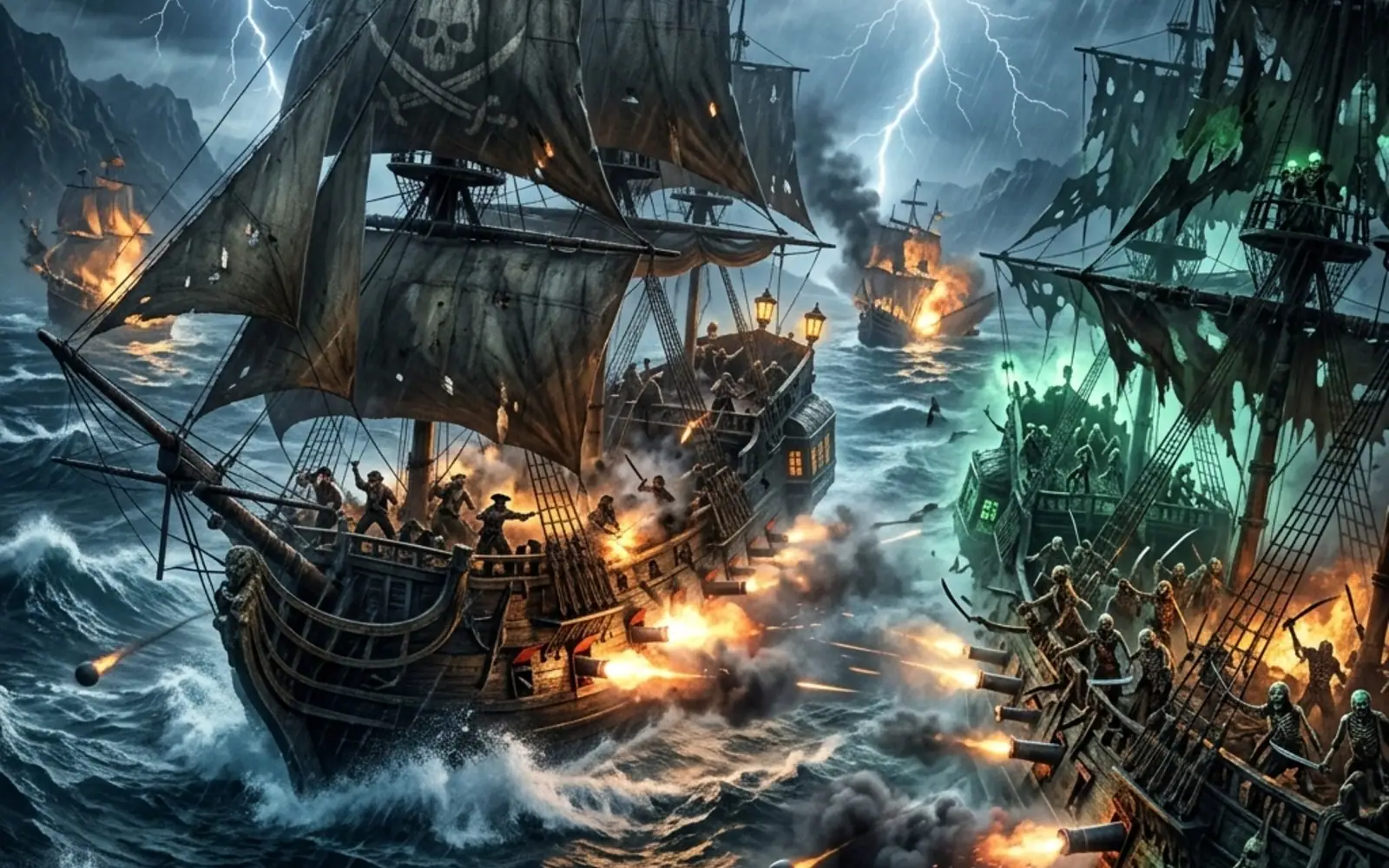 Broadside gameplay