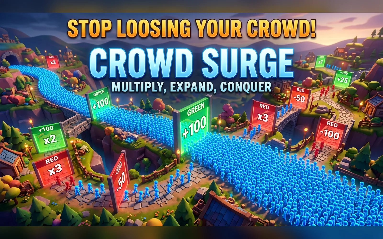 Crowd Surge gameplay