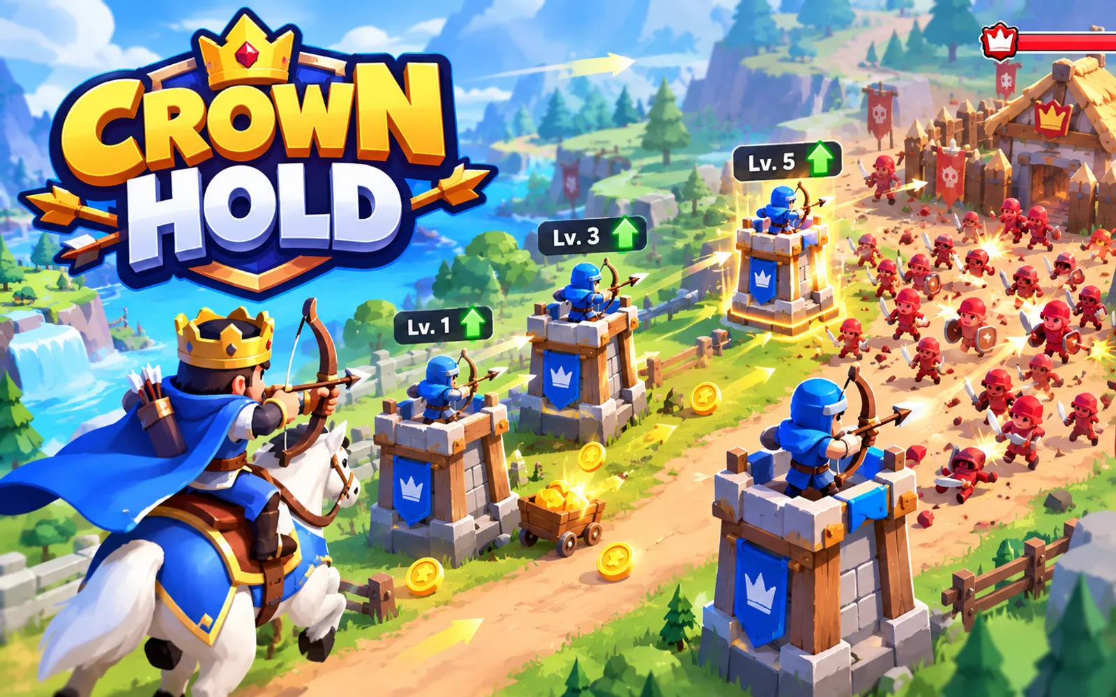 Crown Hold gameplay