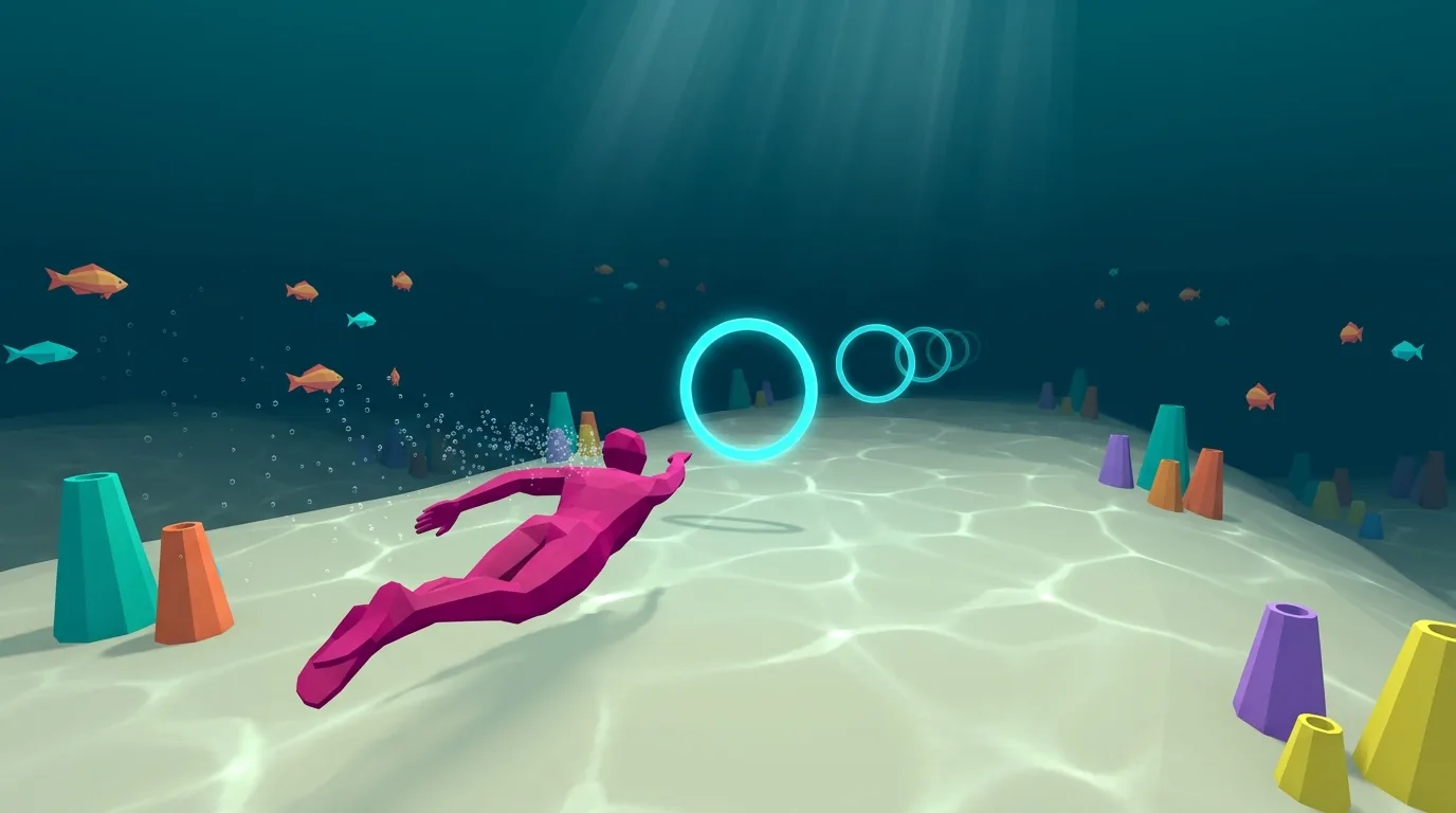 Current Swim gameplay