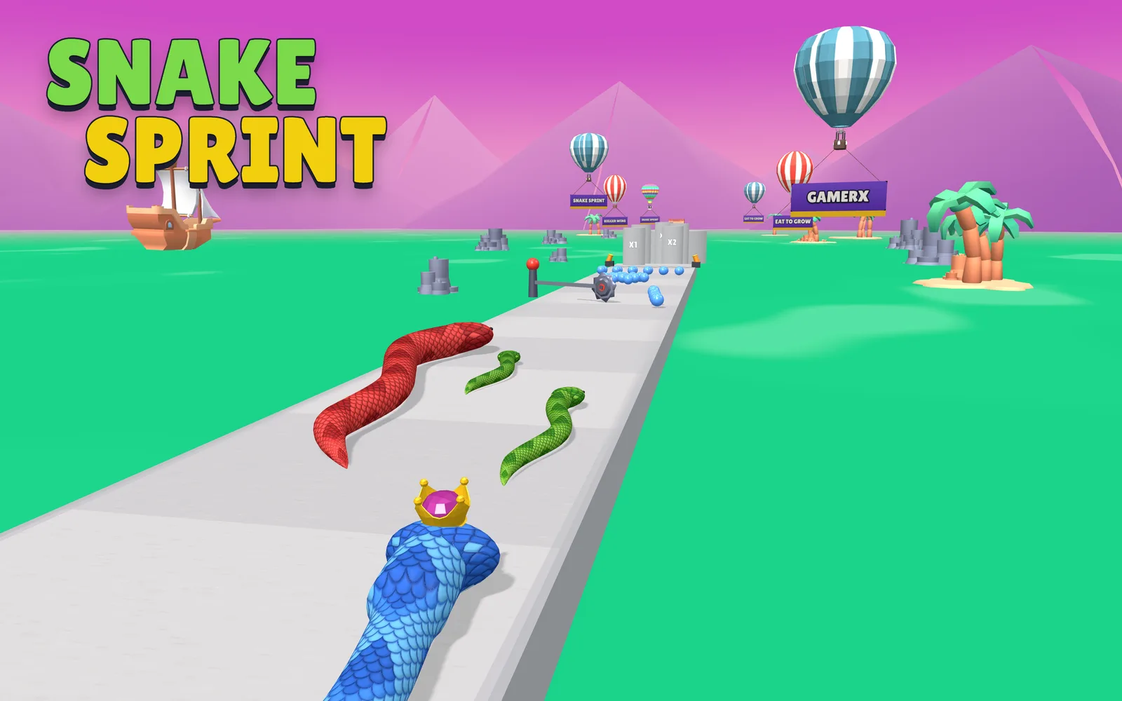 Snake Sprint gameplay