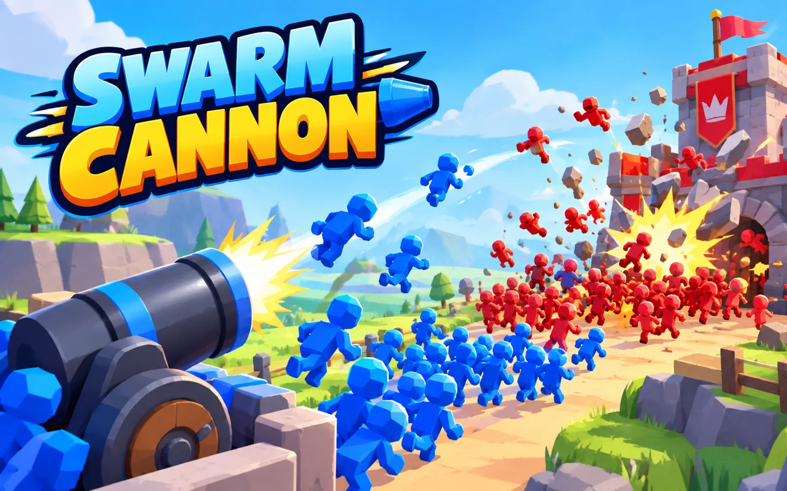 Swarm Cannon gameplay